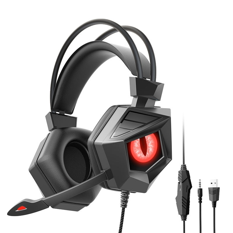 Wired Earphones, Gaming Computer Specific Night Light - MobilTak