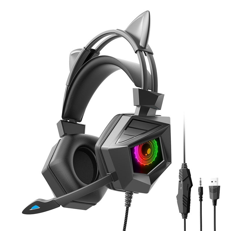Wired Earphones, Gaming Computer Specific Night Light - MobilTak