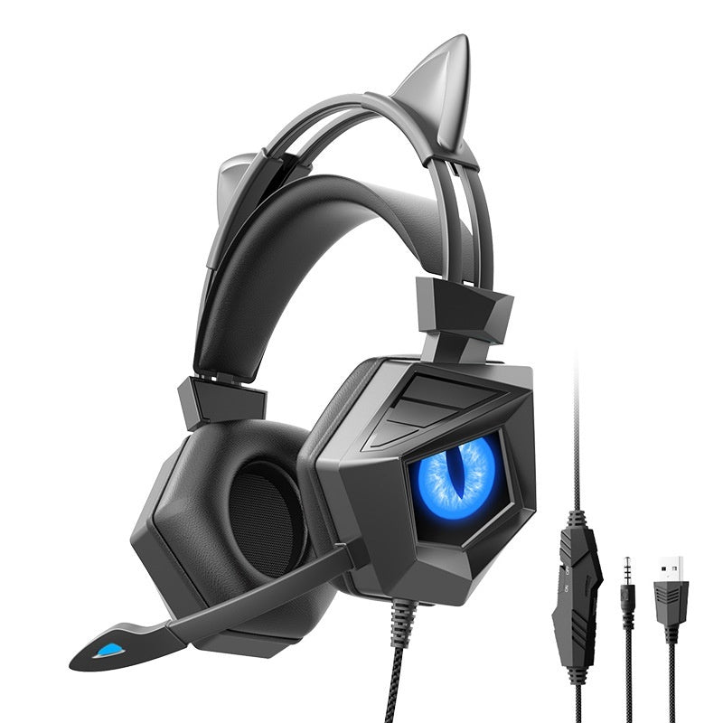 Wired Earphones, Gaming Computer Specific Night Light - MobilTak