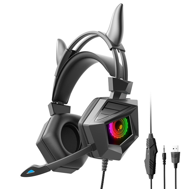 Wired Earphones, Gaming Computer Specific Night Light - MobilTak