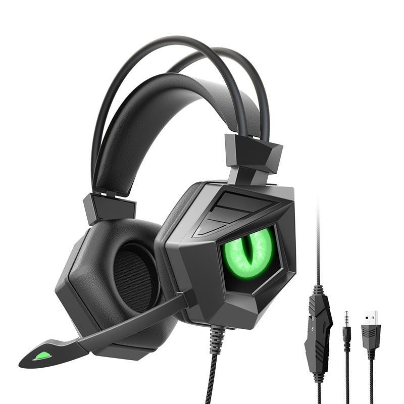 Wired Earphones, Gaming Computer Specific Night Light - MobilTak