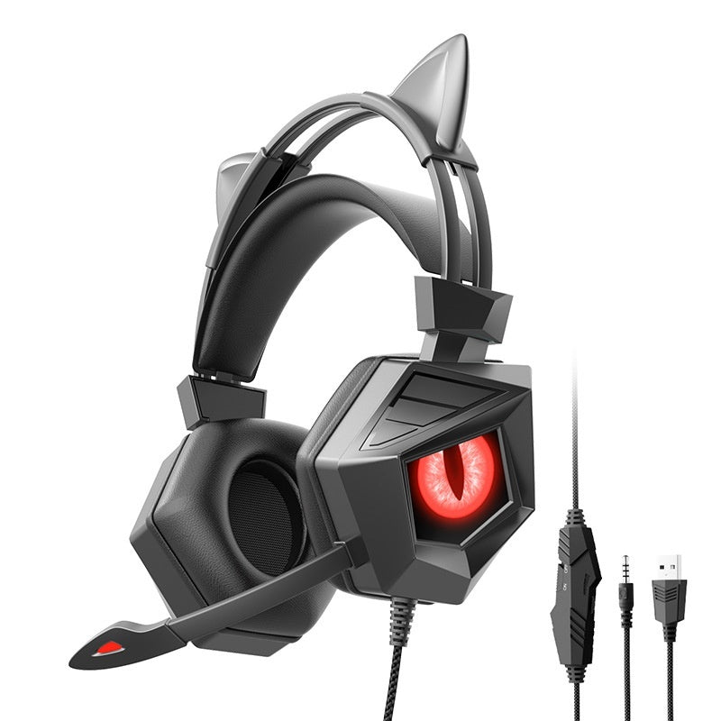 Wired Earphones, Gaming Computer Specific Night Light - MobilTak