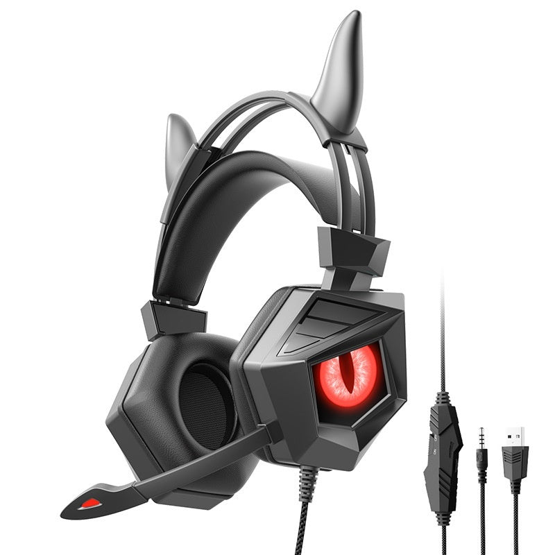 Wired Earphones, Gaming Computer Specific Night Light - MobilTak