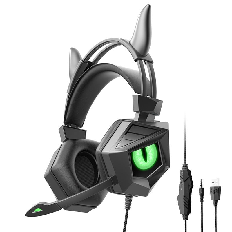 Wired Earphones, Gaming Computer Specific Night Light - MobilTak