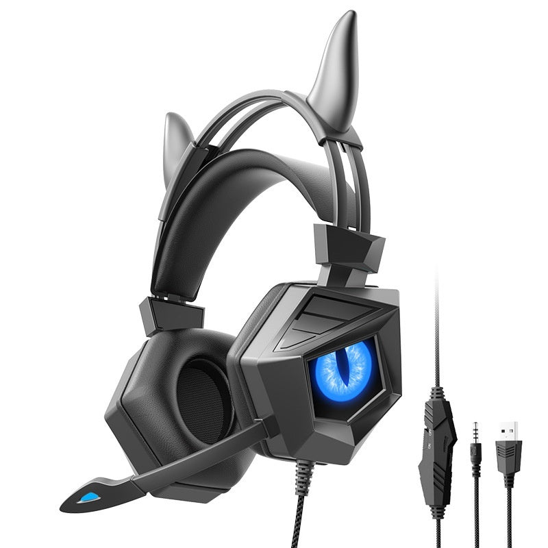 Wired Earphones, Gaming Computer Specific Night Light - MobilTak