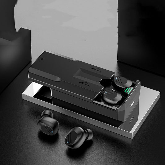 Slide Charging Compartment Wireless Bluetooth Earphones - MobilTak